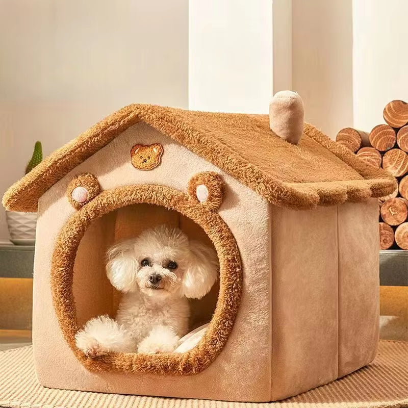All Seasons Warm Washable Cat Dog House 
