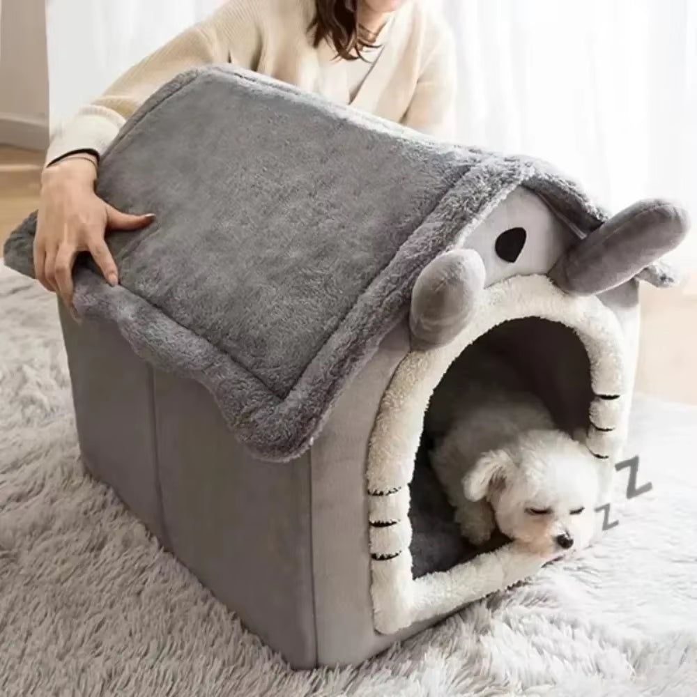 All Seasons Warm Washable Cat Dog House 