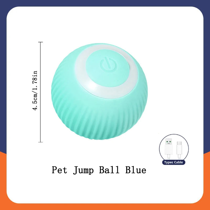 Smart Interactive Dog Ball - USB Rechargeable Moving Toy