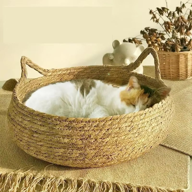 Cat Nest Seasonal Warmth Pad Detachable Washable Winter Pet Supplies Accessories