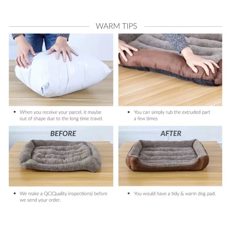 Washable Cat Cushion Waterproof Mattress Pet Cushion