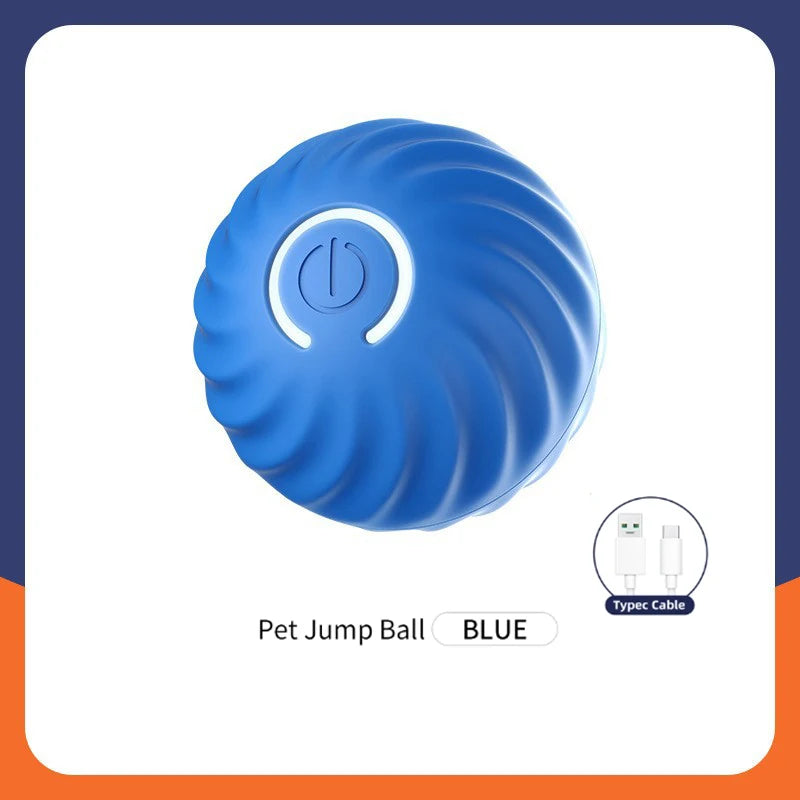 Smart Interactive Dog Ball - USB Rechargeable Moving Toy
