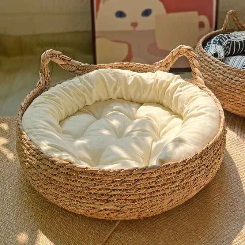 Cat Nest Seasonal Warmth Pad Detachable Washable Winter Pet Supplies Accessories