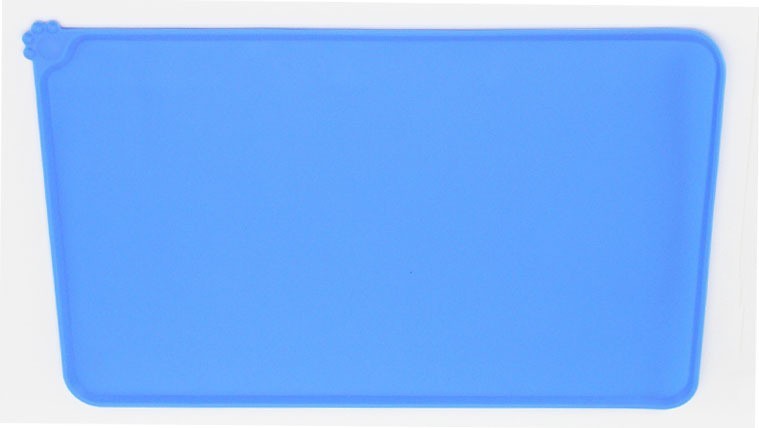 No Plus-sized Silicone Pet Placemat Dog's Paw Pet Cat Dog Food Bowl Pad