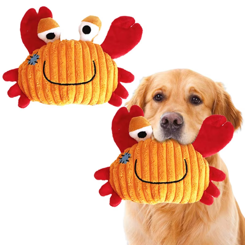 Squeaky Plush Toy for Small Dogs - Ocean Series