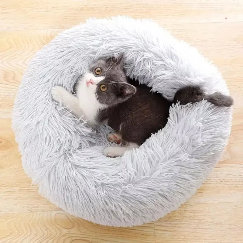 Bed Warm Sleeping Bed for Dogs Basket Cushion Cat Bed