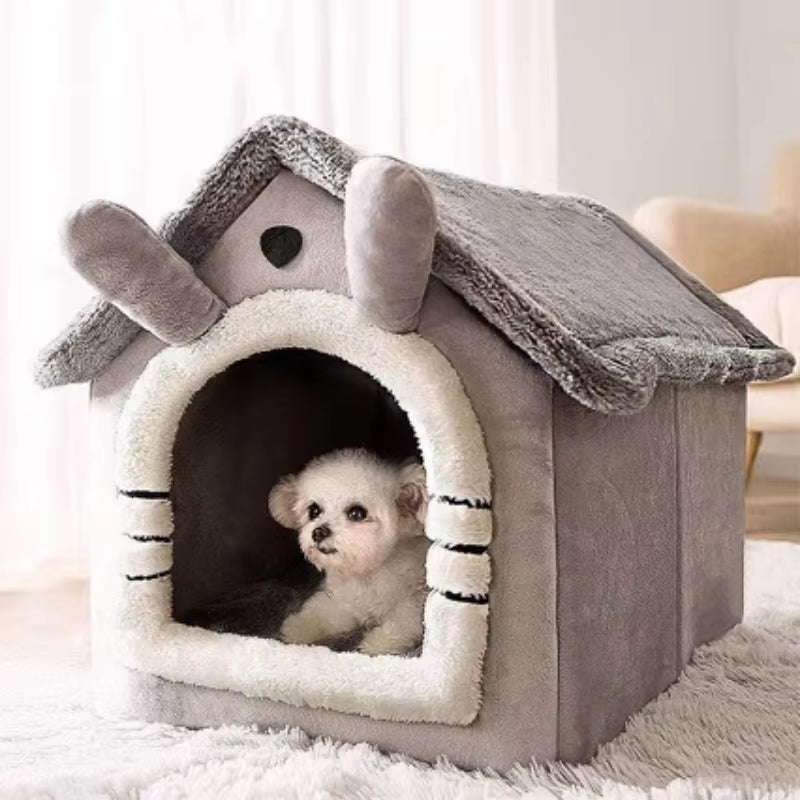 All Seasons Warm Washable Cat Dog House 