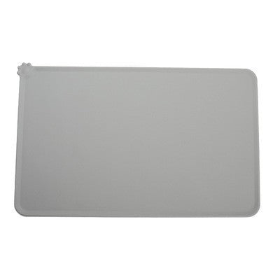 No Plus-sized Silicone Pet Placemat Dog's Paw Pet Cat Dog Food Bowl Pad