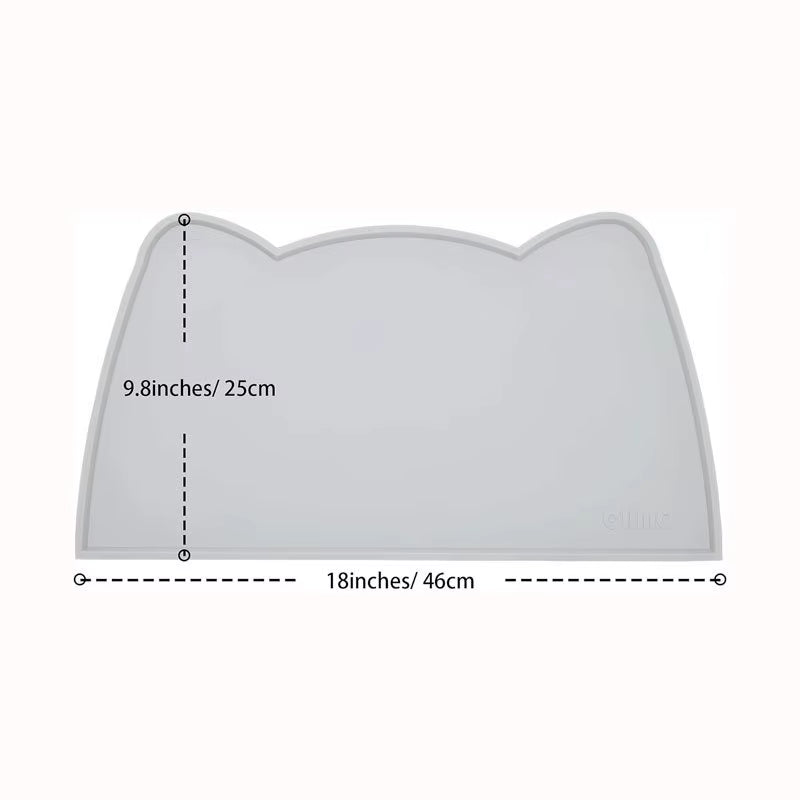 Anti-Dirty Mats for Cat Non-Slip Easy to Clean Supplies 