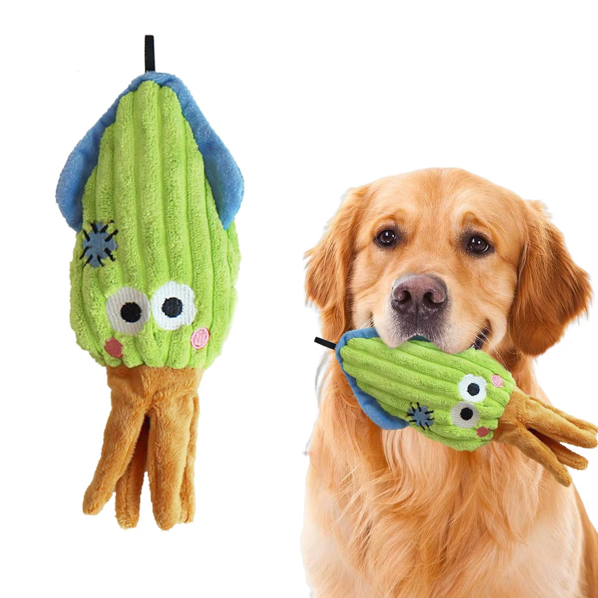 Squeaky Plush Toy for Small Dogs - Ocean Series