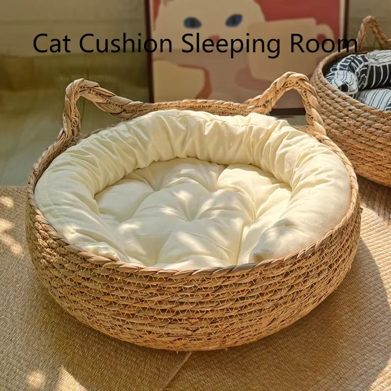 Cat Nest Seasonal Warmth Pad Detachable Washable Winter Pet Supplies Accessories