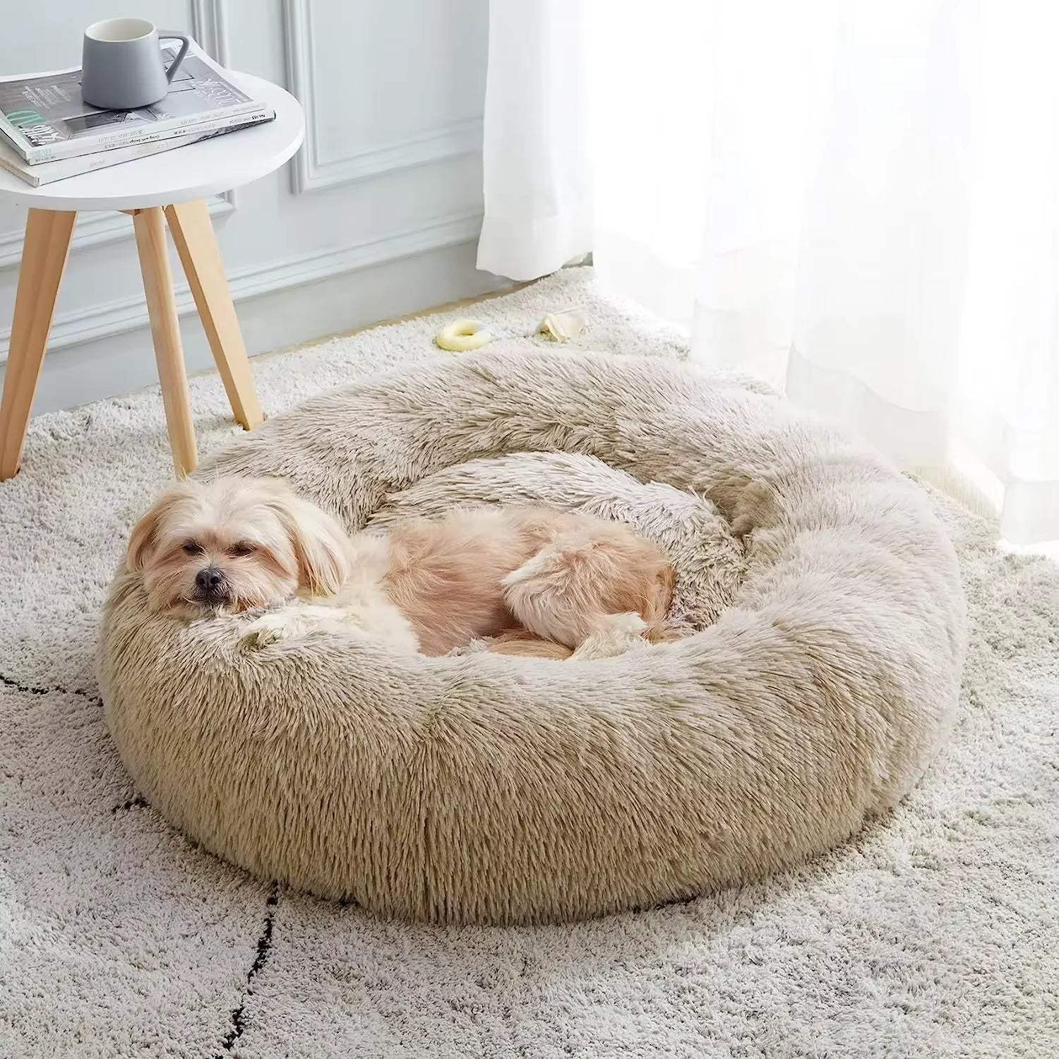 Bed Warm Sleeping Bed for Dogs Basket Cushion Cat Bed