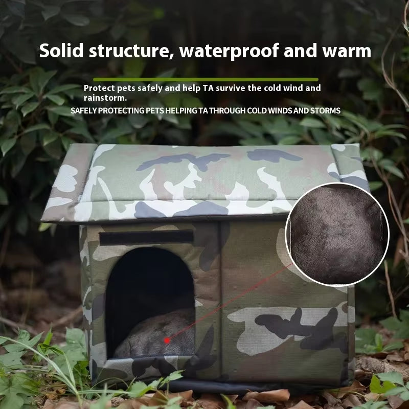 All Seasons Outdoor Rainproof Stray Cat Nest
