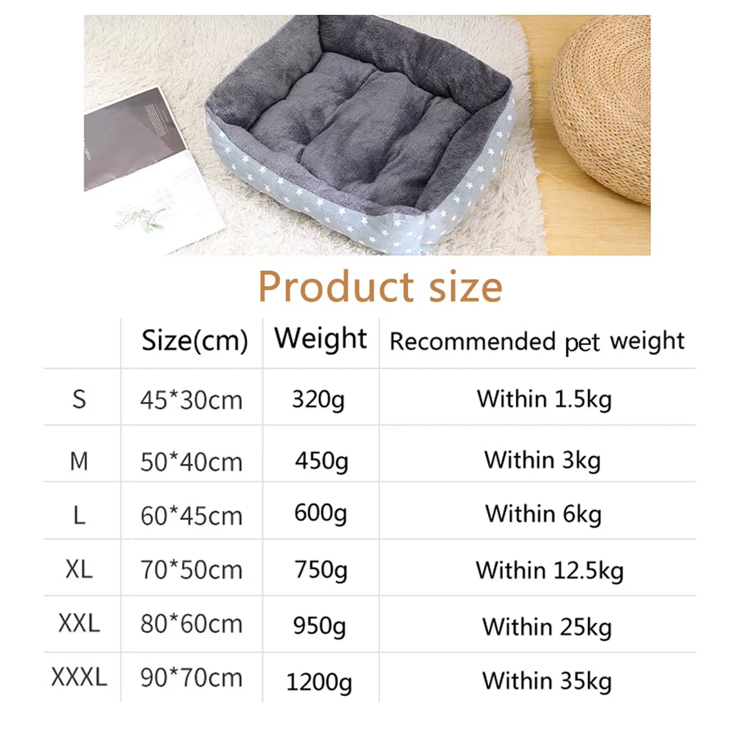 Washable Cat Cushion Waterproof Mattress Pet Cushion