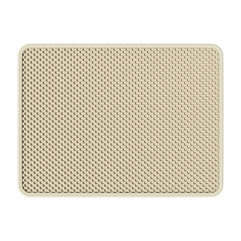 Cat Litter Mat Double Layer Waterproof Urine Proof Trapping Mat